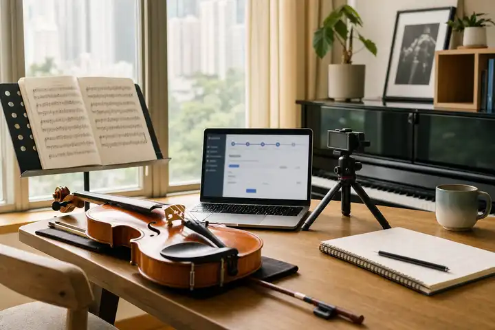 ABRSM Recorded Practical Exam: Enrolment and Upload